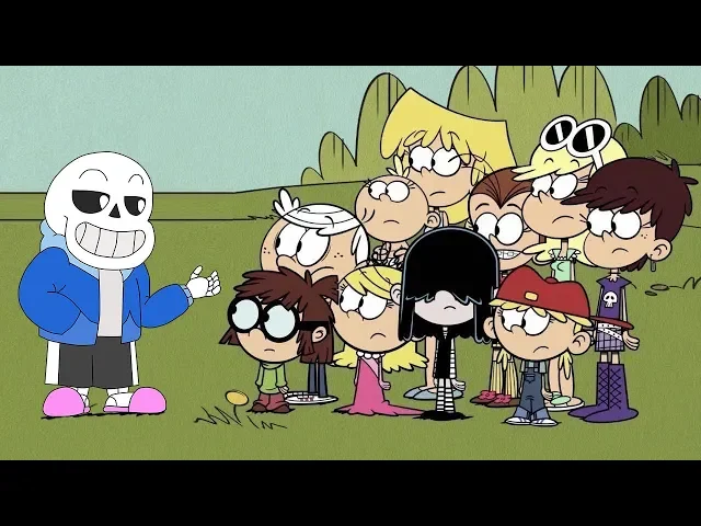 sans in the loud house